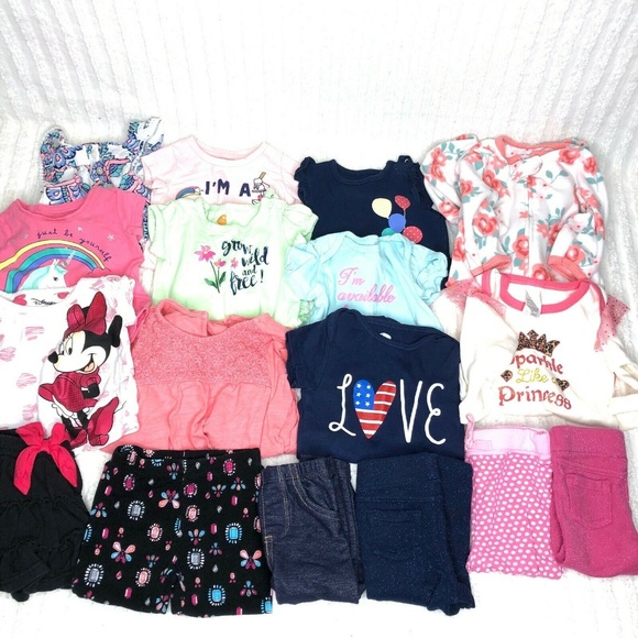 Other - Lot Of 17 Girls Clothing Mixed Lot Size 6 Months